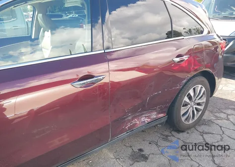 2014 Acura Mdx Technology Package из США, поврежденный, VIN 5FRYD4H42EB016584